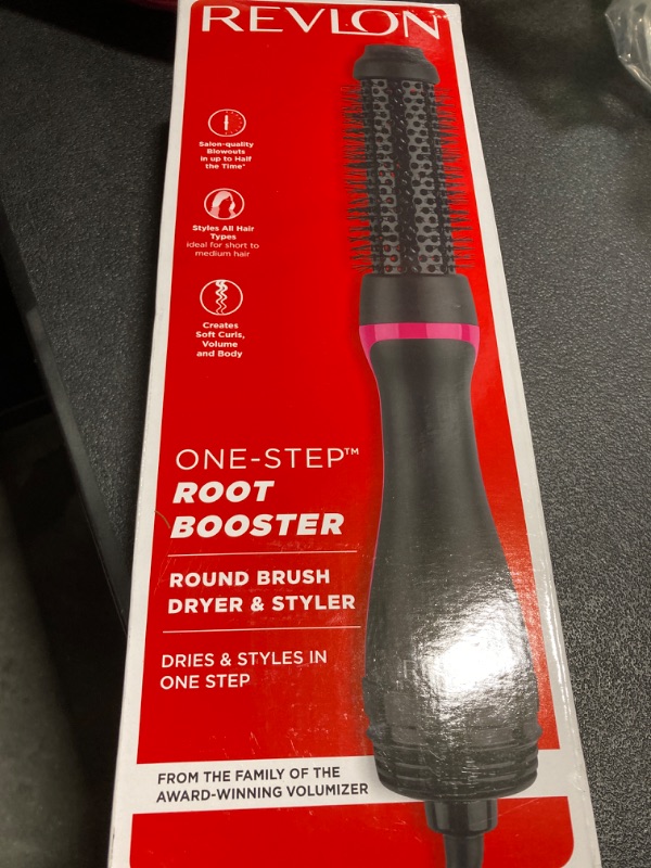 Photo 2 of 
Revlon One Step Root Booster Round Brush Dryer and Hair Styler 