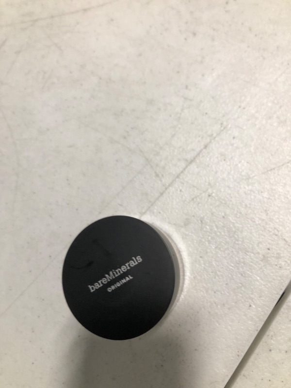 Photo 2 of bareMinerals Original Loose Powder Foundation SPF 15, Lightweight Mineral Loose Powder Foundation Makeup, Buildable Coverage, Talc Free, Vegan (Light 08)