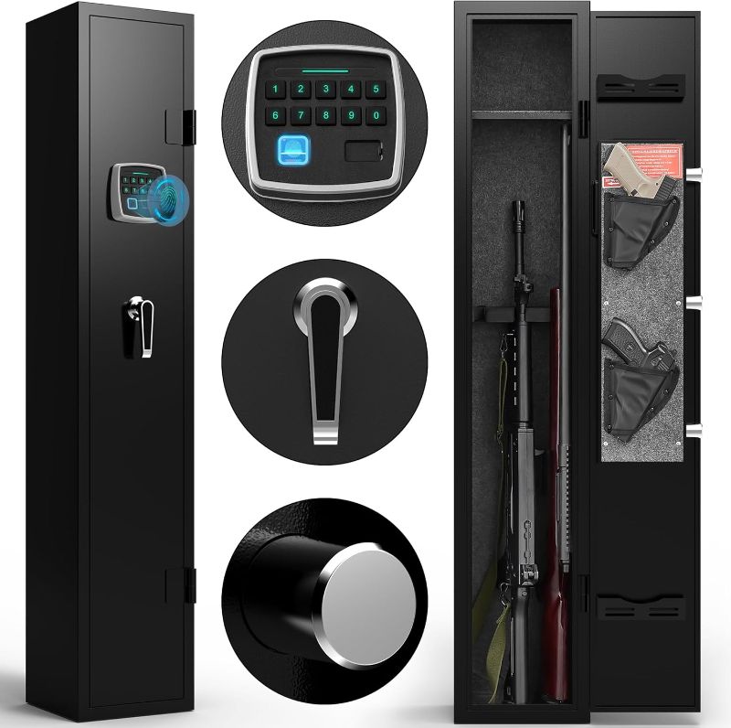 Photo 1 of +similar to stock photo* Gun safes Fingerprint Lock,Combination Lock