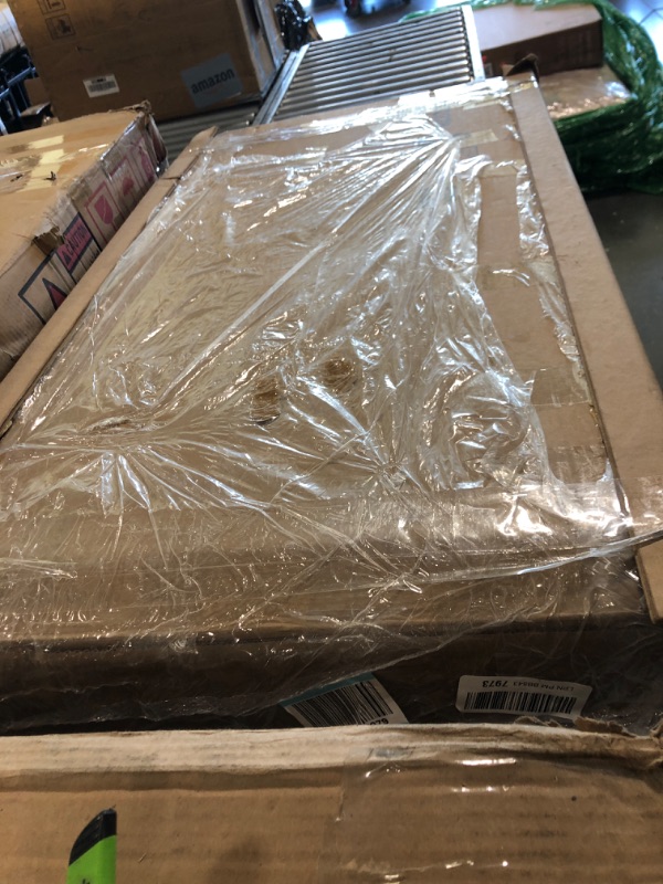 Photo 1 of Sauder Palladia 2 Drawer File Cabinet, Lateral Filing Cabinets for Home Office, Hanging File Folders Organizer, Interlocking Drawers, in Glacier Oak Finish