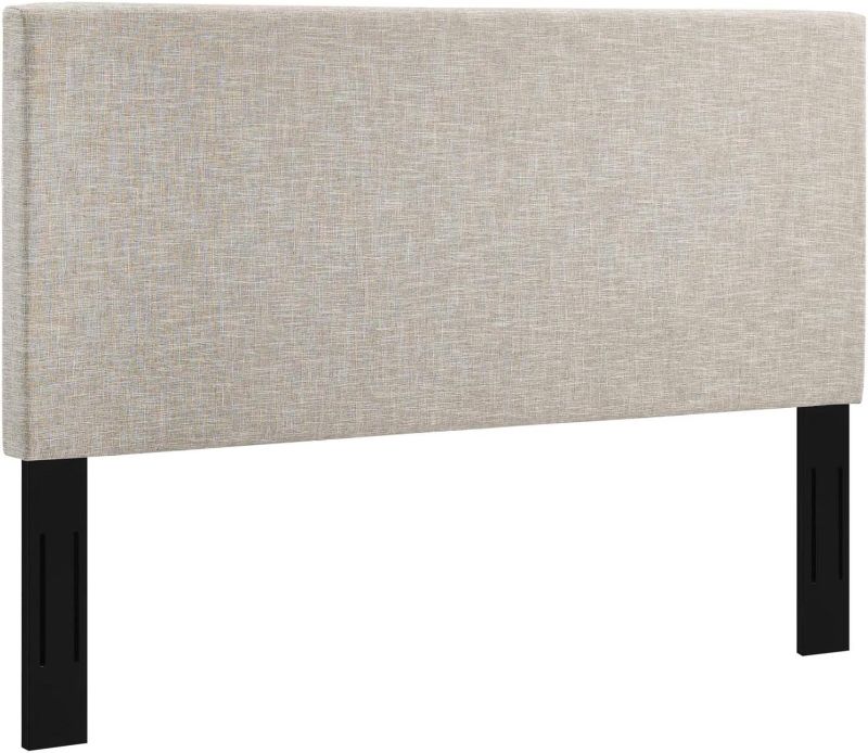 Photo 1 of 
Modway Claire Linen Fabric Upholstered King and California King Headboard in Beige