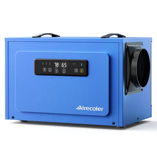 Photo 1 of 125 Pint Commercial Dehumidifier for Crawlspaces & Basements with Drain Hose | Airecoler GT-X5