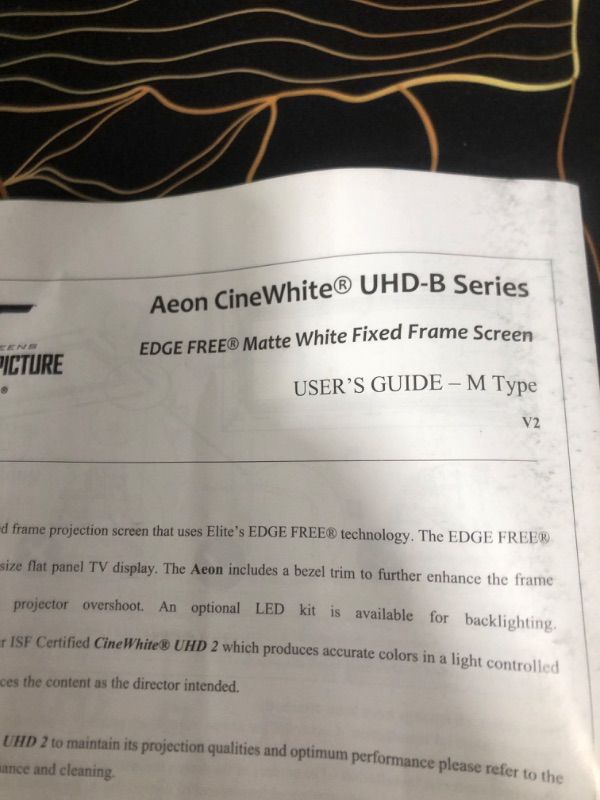 Photo 4 of [Elite Screens] Aeon CineWhite UHD-B Series 100 inch
