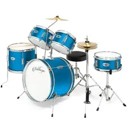 Photo 1 of ***PICTURE IS AN EXMAMPLE, NOT ACTUAL SET*** 
Kids Drum Set - Blue 