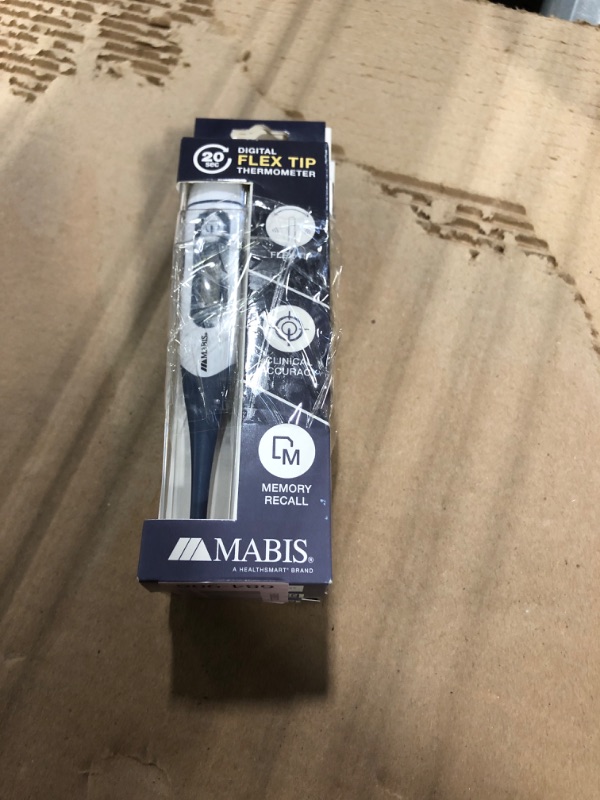 Photo 3 of *** Set 3**MABIS Digital Thermometer for Babies, Children and Adults for Oral, Rectal or Underarm Use, Blue, 20 Sec