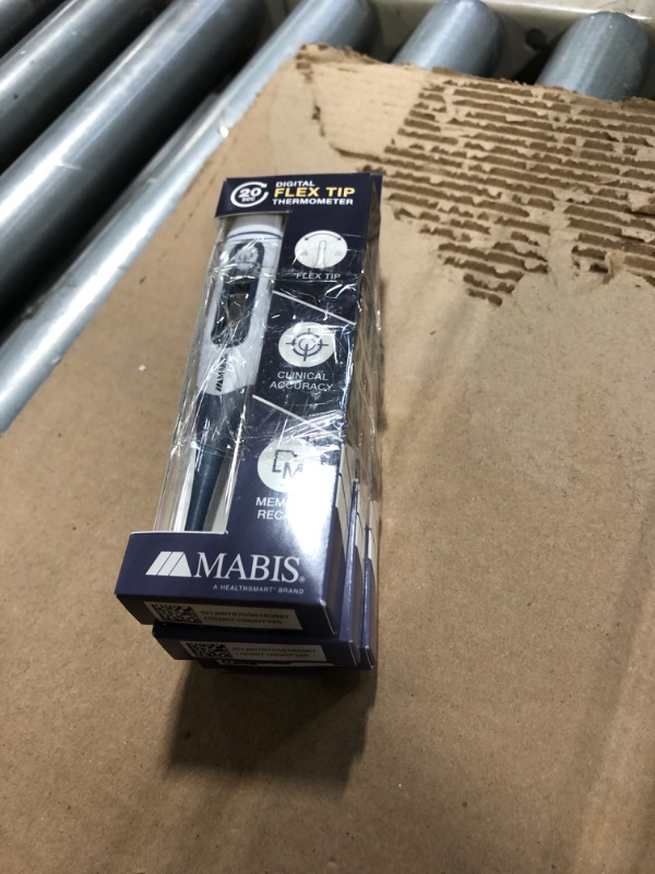 Photo 1 of ** 3 set**MABIS Digital Thermometer for Babies, Children and Adults for Oral, Rectal or Underarm Use, Blue, 20 Sec