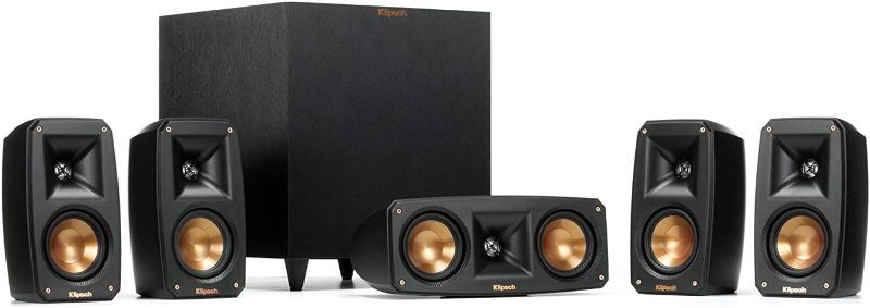 Photo 1 of 
Klipsch Black Reference Theater Pack 5.1 Surround Sound System