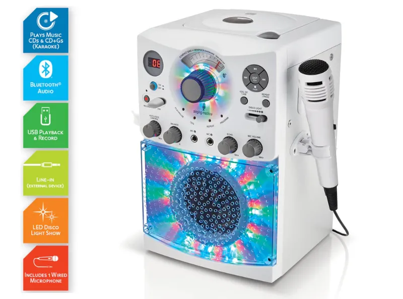 Photo 1 of 

Singing Machine Karaoke Machine: SML385