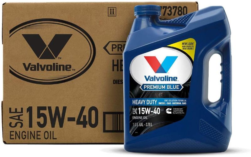 Photo 1 of 
Valvoline Premium Blue SAE 15W-40 Diesel Engine Oil 1 GA