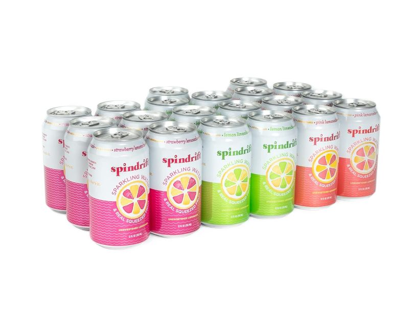 Photo 2 of 
Spindrift Lemonade 3 Flavor Variety 20 Pack,12 Fl Oz (Pack of 20)