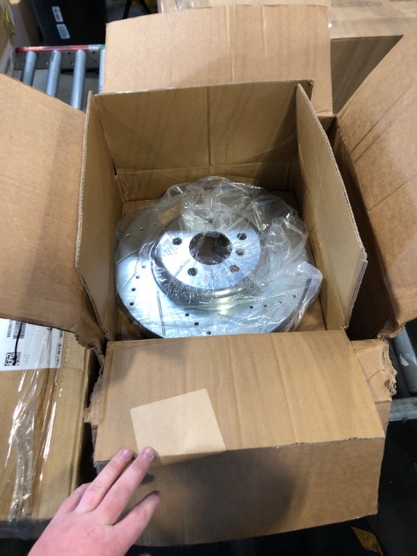 Photo 1 of R1 Concepts Front Disc Brakes Rotors Kit| Front Brakes Rotors| Brakes Rotors| Front Rotors| Front Disc Brakes Rotors| Fit 2011-2019 BMW 535d, 535d xDrive, 535i, 535i xDrive, 640i, 640i Gran Coupe