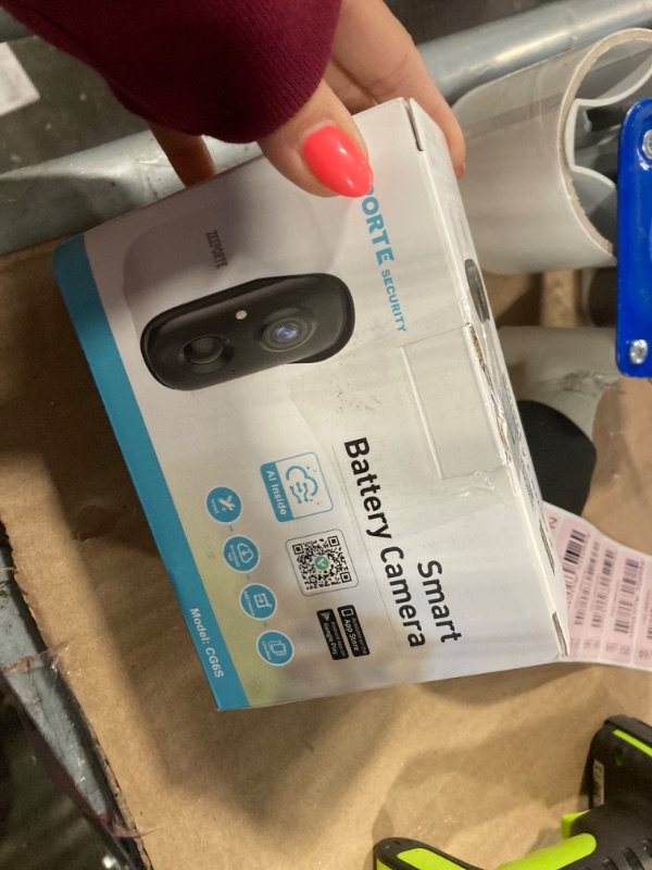 Photo 1 of Security Cameras Wireless Outdoor, 2K Battery Powered WiFi Cameras for Home Security with AI Motion Detection, Color Night Vision, Spotlight, Siren, Waterproof, SD/Cloud Storage