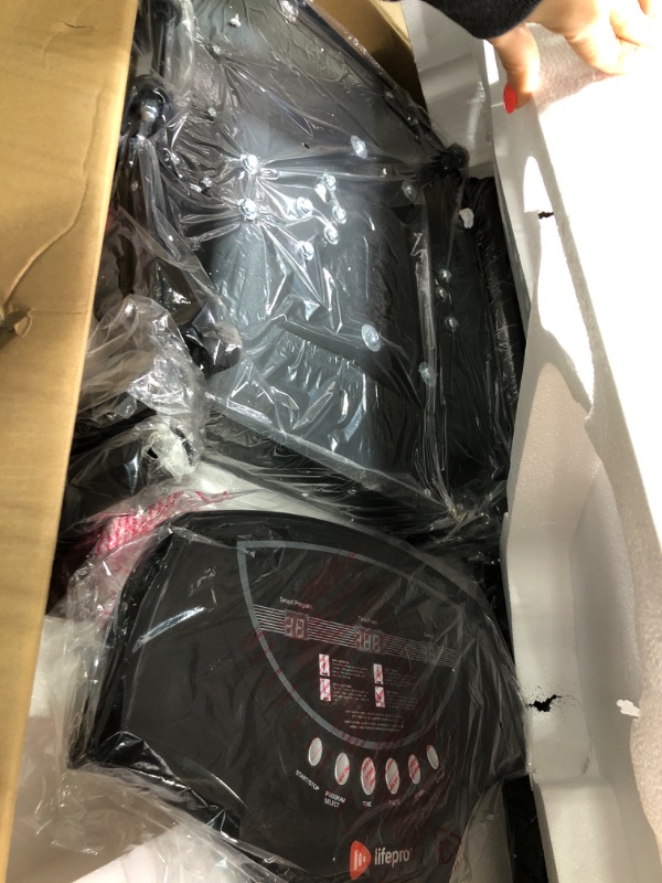 Photo 1 of Lifepro Vibration Plate Exercise Machine with Handles, Vibrating Plate Exercise Machine, Vibration Platform Machines, Vibration Plate Lymphatic Drainage, Handles Help with Balance