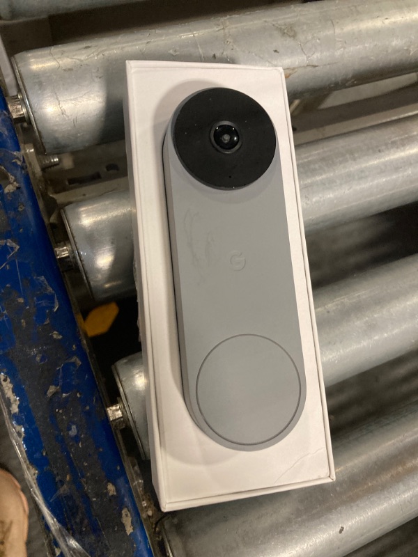 Photo 1 of Google Nest Doorbell - (Wired, 2nd Gen) - Wired Video Doorbell Camera - Doorbell Security Camera - Ash