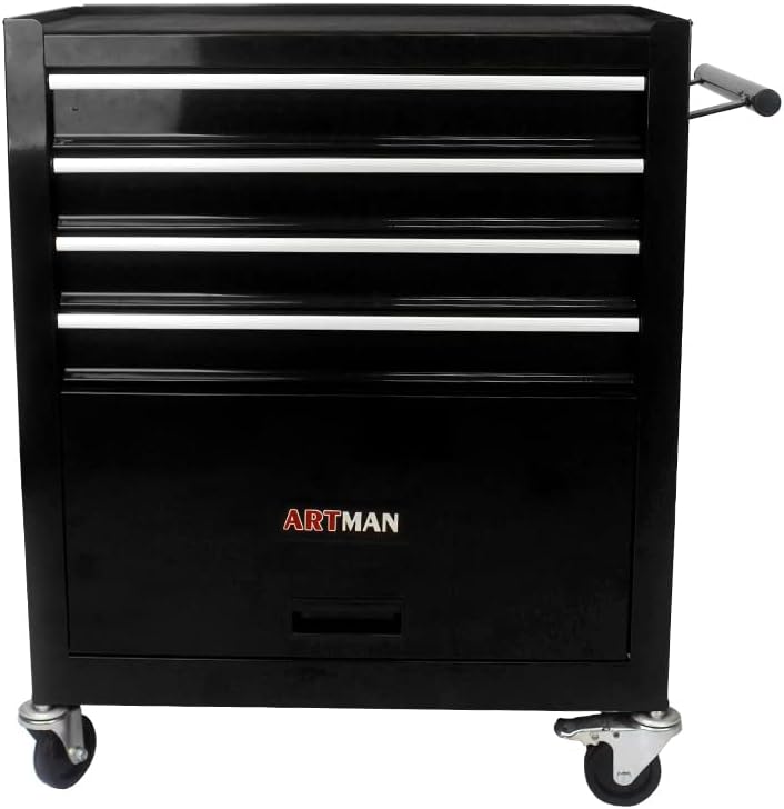 Photo 1 of  *** SIMILAR *** LUSPAZ Rolling Tool Cart with 4 Drawer Tool Box,Tool Chest with Wheels,Tool Storage Organizer Cabinets for Garage, Warehouse, Repair Shop.