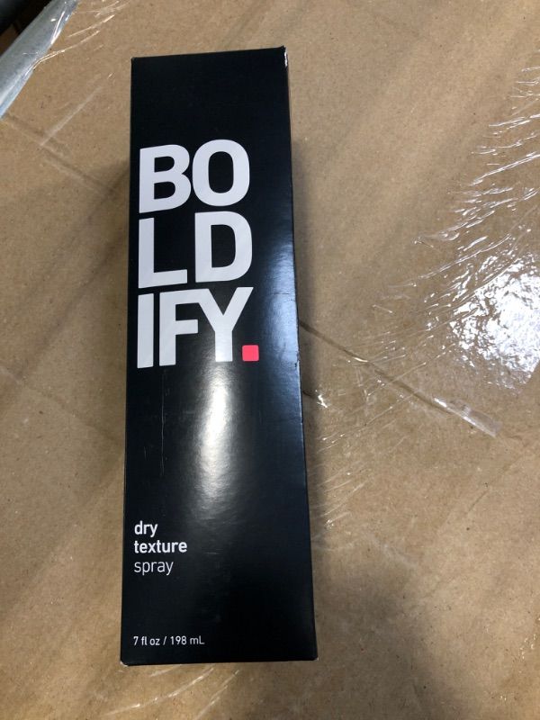 Photo 3 of  *** FACTORY SEALED *** Boldify Dry Texture Spray - Hair Volumizer and Texturizing Spray for Fine Hair - Stylist Recommended Volume Products for Women & Men