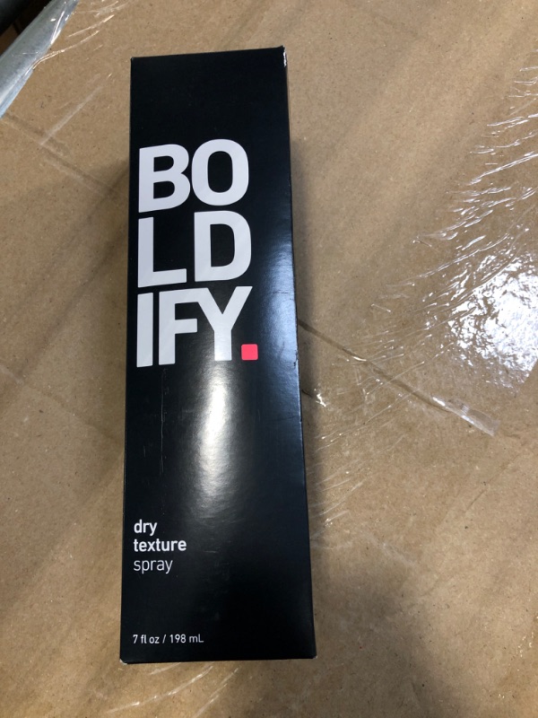 Photo 3 of *** FACTORY SEALED *** Boldify Dry Texture Spray - Hair Volumizer and Texturizing Spray for Fine Hair - Stylist Recommended Volume Products for Women & Men