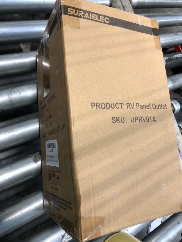 Photo 1 of SURAIELEC Temporary Power Outlet Panel with Breaker, RV Electrical Outlet Panel with 20 and 50-Amp Receptacle, 125/250 Volt, Electrical Box for RV Parks, Construction Sites, NEC & ETL Listed