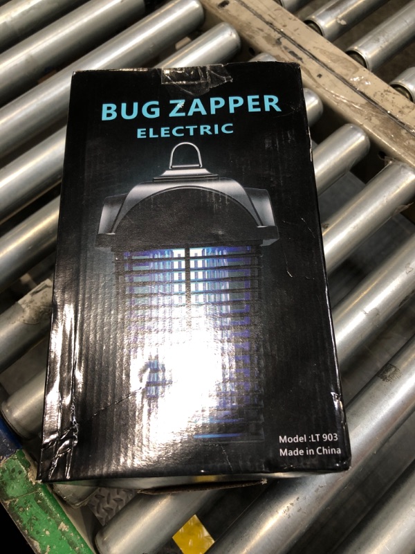 Photo 2 of BANPESTT Bug Zapper Outdoor, Mosquito Zapper with Dusk-to-Dawn Light Sensor, Waterproof Fly Zapper, Electric Mosquito Killer for Garden, Patio, Balcony, Courtyard?Black?