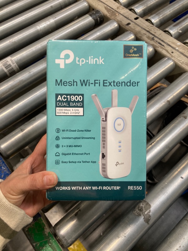 Photo 1 of *** FACTORY SEALED *** TP-Link AC1900 WiFi Extender (RE550)