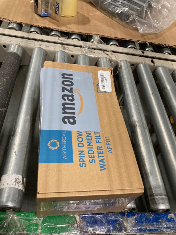 Photo 1 of Airthereal Spin Down Water Sediment Filter, Pre-Filtration System for Whole Home, Water Filter for City and Well Water, 40 Micron Reusable Sediment Backwash Filter with 1" MNPT + 3/4" FNPT Connector