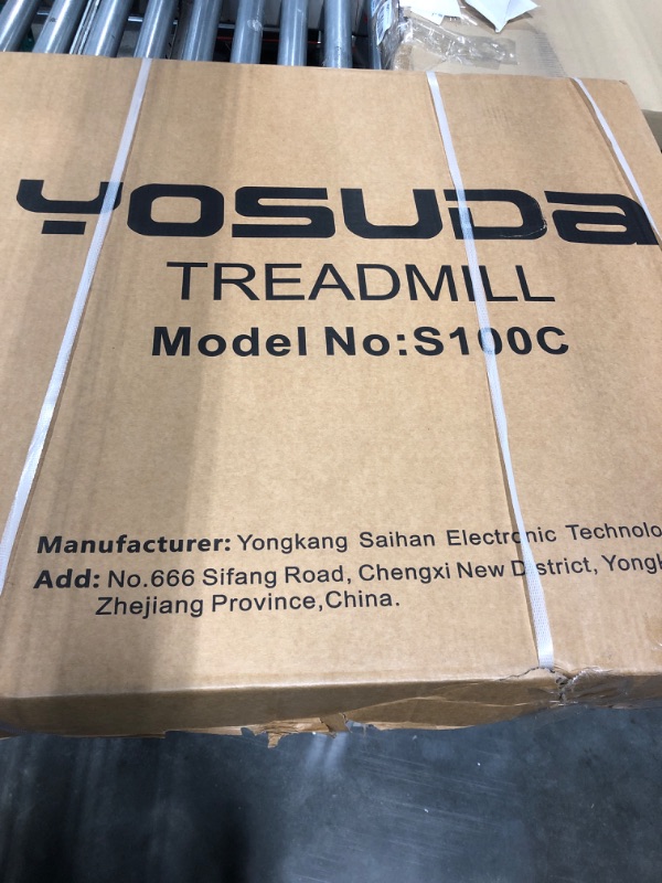 Photo 4 of **SEALED BOX**YOSUDA Walking Pad, 300lb Capacity Under Desk Treadmill with Bluetooth, Desk Treadmill for Office Under Desk, Walking Pad Treadmill, Running Walking Jogging Machine