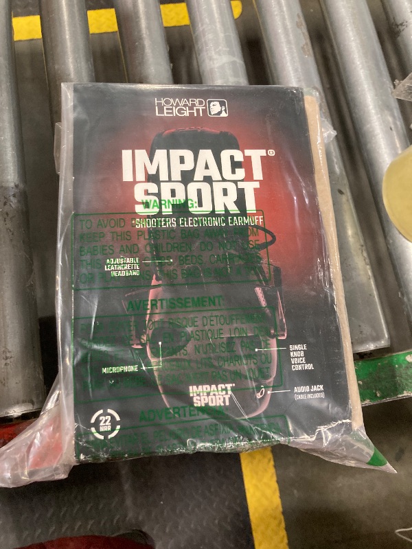 Photo 1 of Howard Leight by Honeywell Impact Sport Sound Amplification Electronic Shooting Earmuff, Green