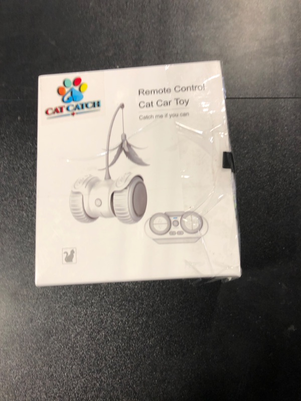 Photo 2 of Cat Catch Interactive Cat Toys for Indoor Cats – New and Innovative Automatic Cat Toy - Electric Toy Bird for Cats with Remote Control – Fun Active Cat Enrichment Toys with Lights and Feathers