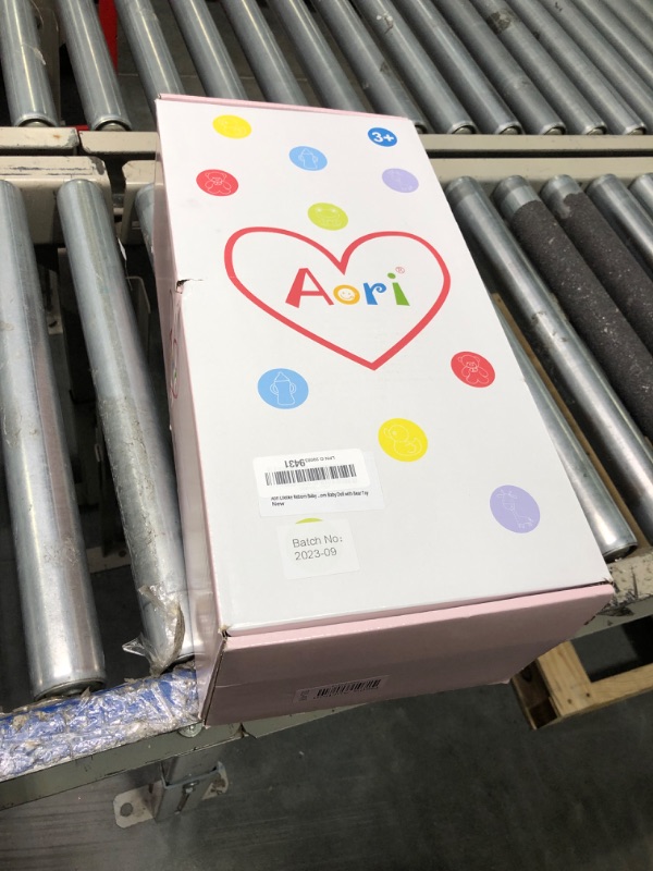 Photo 1 of Aori Real Life Baby Dolls Lifelike Baby Doll 22 inch Realistic Newborn Boy Soft Weighted Body with Feeding Accessories Doll Set