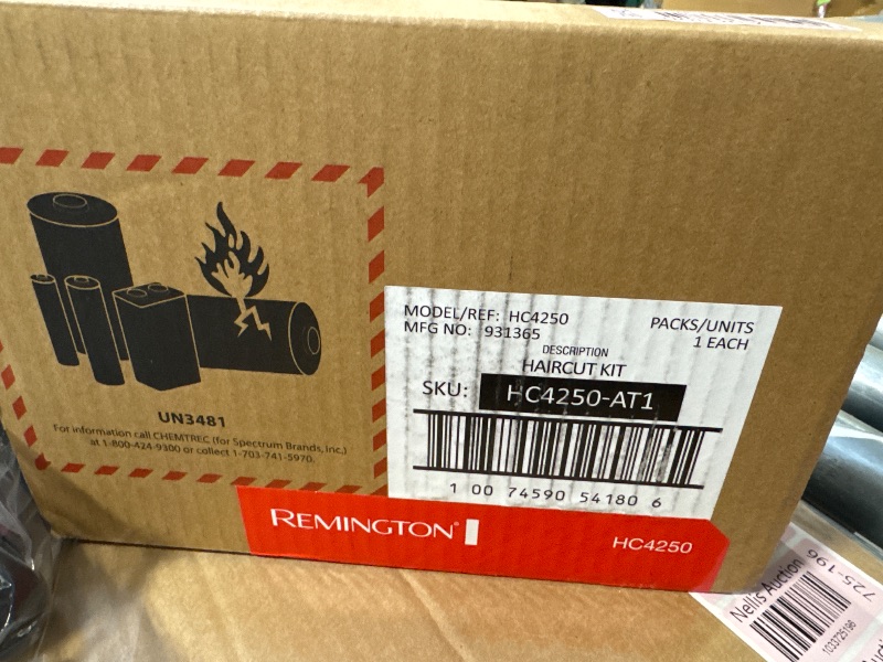 Photo 1 of Remington Shortcut Pro Self-Haircut Trimmer Kit, Waterproof Cordless Electric Razor for Head, Beard, and Body, Curved Blades and 9 Trimmer Lengths, Head Shaver, 5-Minute Quick-Charge, 14-Piece Set