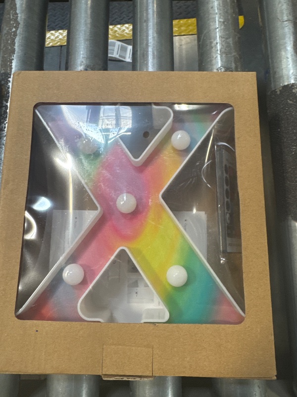 Photo 1 of 16 Colors Rainbow LED Letter Lights