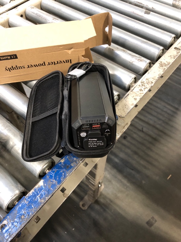 Photo 1 of Portable Power Bank with AC Outlet, 100W Portable Laptop Charger, 98Wh/27000mAh High Capacity with 65W PD USB C Laptop Battery Bank, Backup Power Source for Business Travel and Outdoor Activities