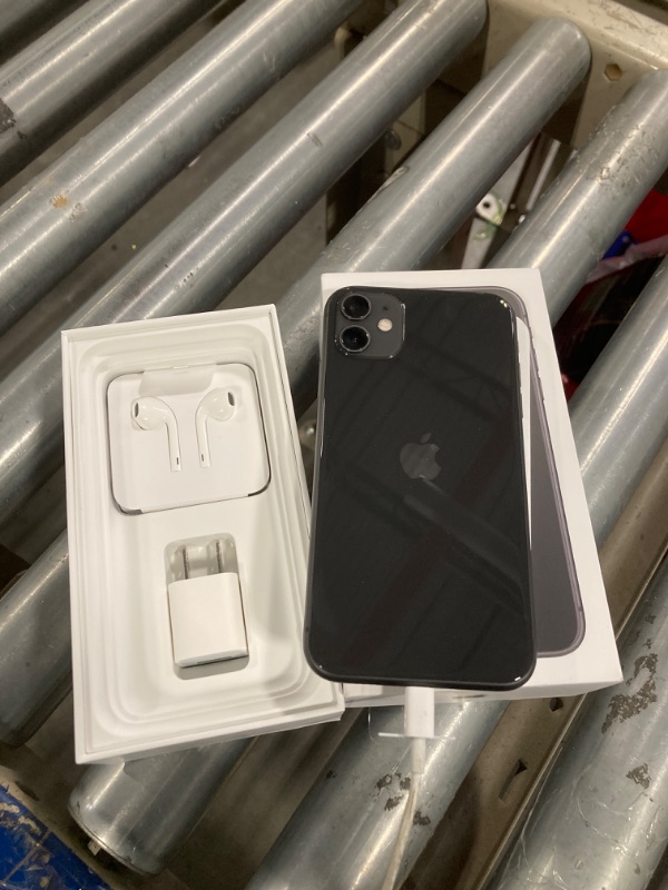 Photo 4 of Apple iPhone 11 [128GB, Black] + Carrier Subscription [Cricket Wireless]