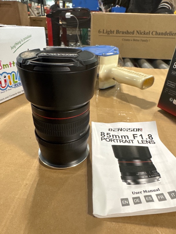 Photo 2 of 85mm f1.8 Portrait Lens - RF Lens Manual Focus for Canon EOS R/Ra/RP/R3/R5/R5 C/R6/R6 Mark II /R7/R8/R10/R50/R100 Mirrorless Camera