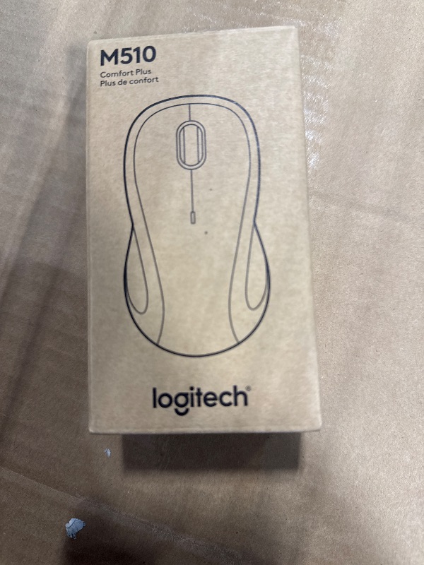 Photo 1 of Logitech M510 Wireless Computer Mouse for PC with USB Unifying Receiver - Graphite