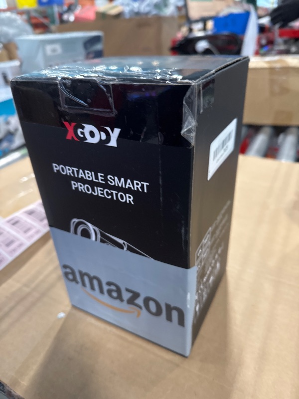 Photo 1 of Smart Mini Projector XGODY Gimbal5 Android 11 Full HD Projector Native 1080P 4K Support 5G WiFi 6 Bluetooth 5.0 Home Movie Projector Electric Focu Auto Keystone 180 Rotating For PC/Lap/PS5 Dull Black