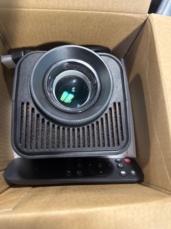 Photo 1 of Smart Mini Projector XGODY Gimbal5 Android 11 Full HD Projector Native 1080P 4K Support 5G WiFi 6 Bluetooth 5.0 Home Movie Projector Electric Focu Auto Keystone 180 Rotating For PC/Lap/PS5 Dull Black