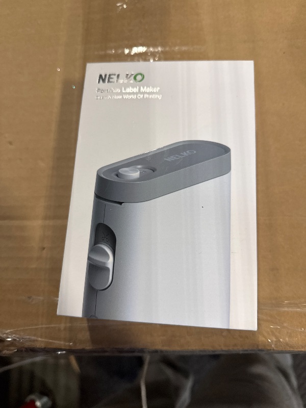 Photo 1 of Nelko Label Maker Machine with Tape, P21 Bluetooth Label Printer, Wireless Mini Label Makers with Multiple Templates for Organizing Office Home, White