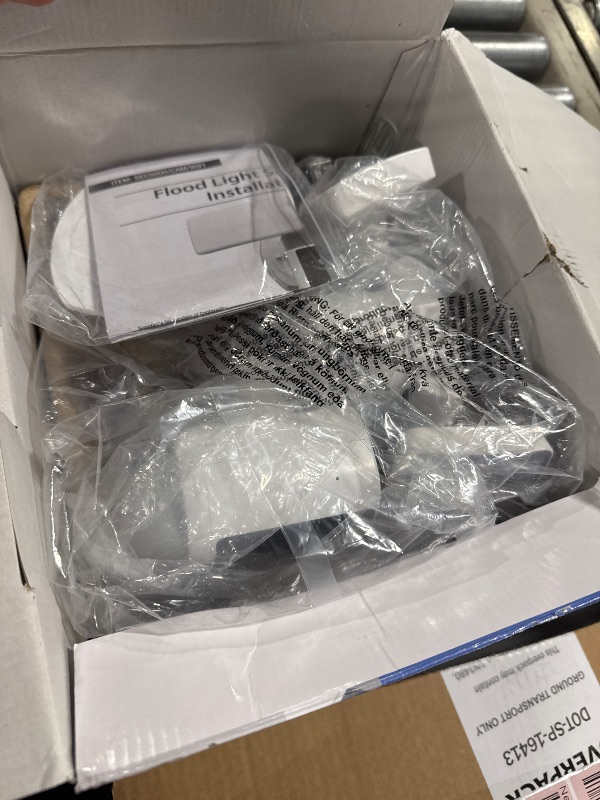 Photo 1 of Feit Electric SEC5000/CAM/WIFI Outdoor LED Smart Security Camera with Motion Sensor, 2-Way Audio, 5000 Lumens Floodlight, Works with Alexa and Google Asst, Alarm, Hardwired, Updated Version of SEC3000