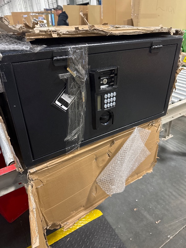 Photo 1 of 4.8 Cuft Extra Large Home Safe Box Fireproof Waterproof With?Removable Drawer?, Programmable Backlight Keypad, Smart Alert, Security Digital Combination Fire Safe For Documents Money Ammo Valuables