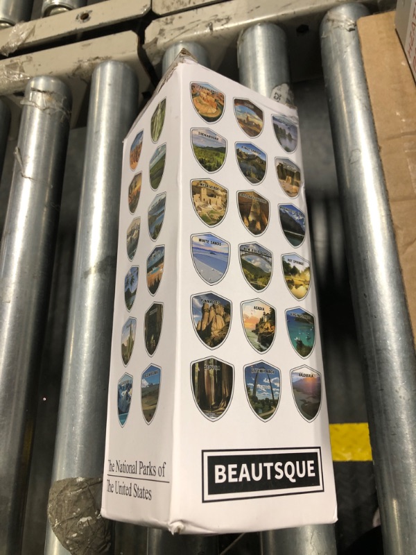 Photo 2 of ***STICKERS MISSING*** Beautsque 63 National Parks Water Bottle with Stickers,3D Printed,32 oz Travel Insulated Bottles with Straw, Stainless Steel,Double Stickers