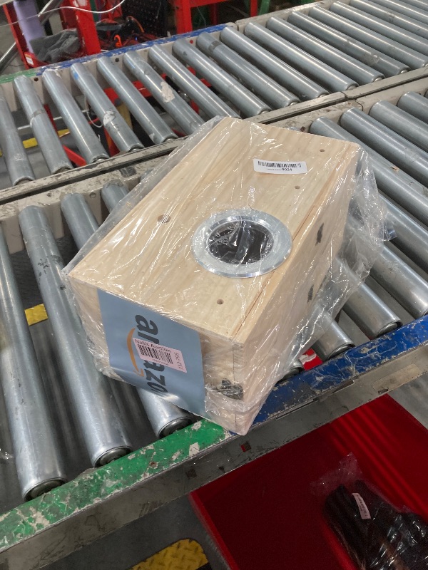 Photo 1 of ShuRung Parrot Nesting Box Cockatiel Nesting Box Bird Breeding Box House Handcrafted Wooden Acrylic Transparent Bird Box with Detachable Wooden Board for Parakeets Cockatiel Budgie Conure Parrot XL