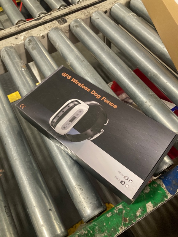 Photo 1 of Blingbling Petsfun GPS Wireless Dog Fence System, Electric Satellite Technology Pet Containment System by GPS Signal Boundary for Dogs and Pets with Waterproof & Rechargeable Collar Receiver(White)