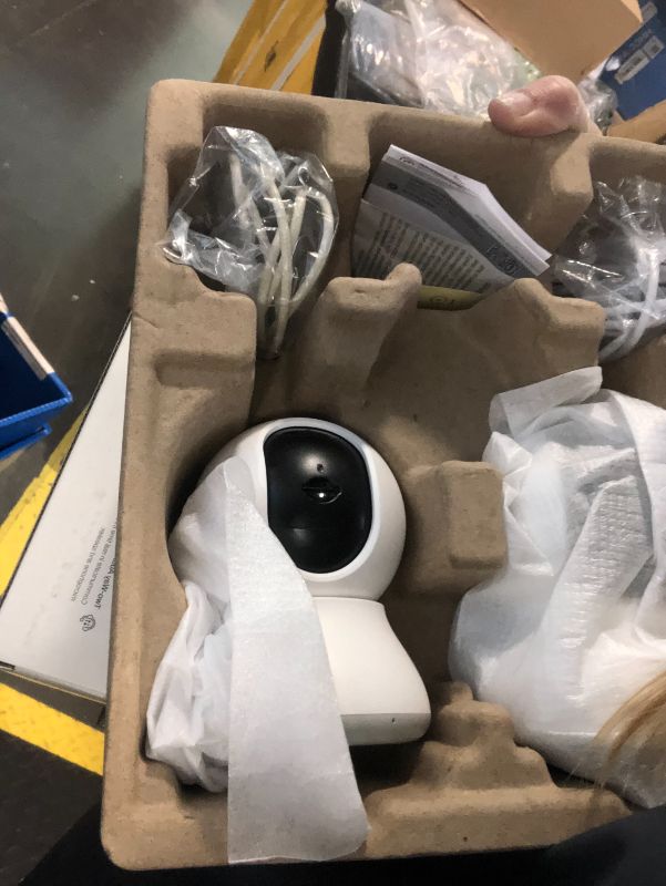 Photo 3 of ***USED***TP-Link Tapo 2K Pan/Tilt Security Camera for Baby Monitor, Dog Camera w/Motion Detection, 2-Way Audio, Siren, Night Vision, Cloud & SD Card Storage, Works with Alexa & Google Home, 2-Pack (C210P2)