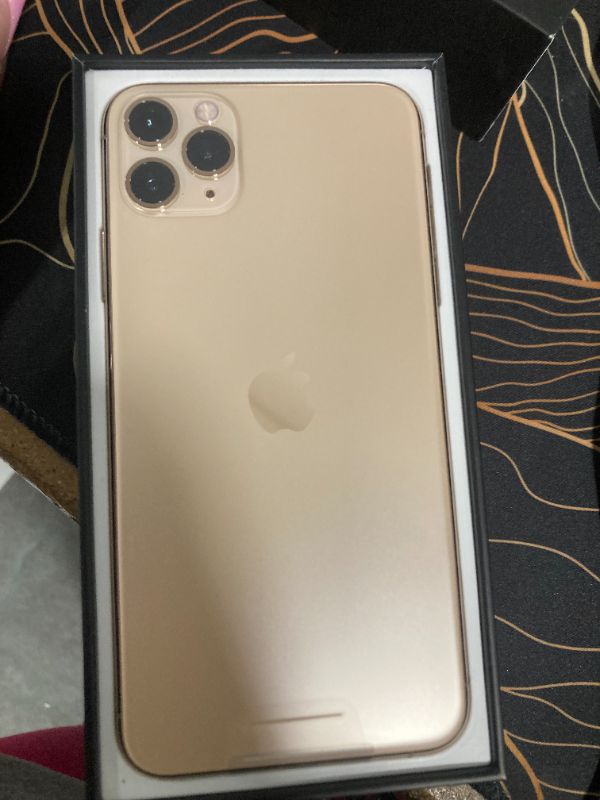 Photo 1 of **LOCKED**MISSING CHARGER ***Apple iPhone 11 Pro Max [64GB, Gold] + Carrier Subscription [Cricket Wireless]
