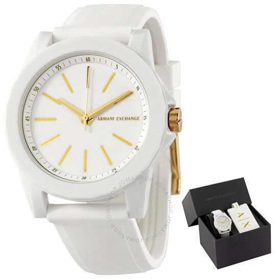 Photo 1 of 
Armani Exchange 
Lady Banks Quartz White Dial Ladies Watch Set