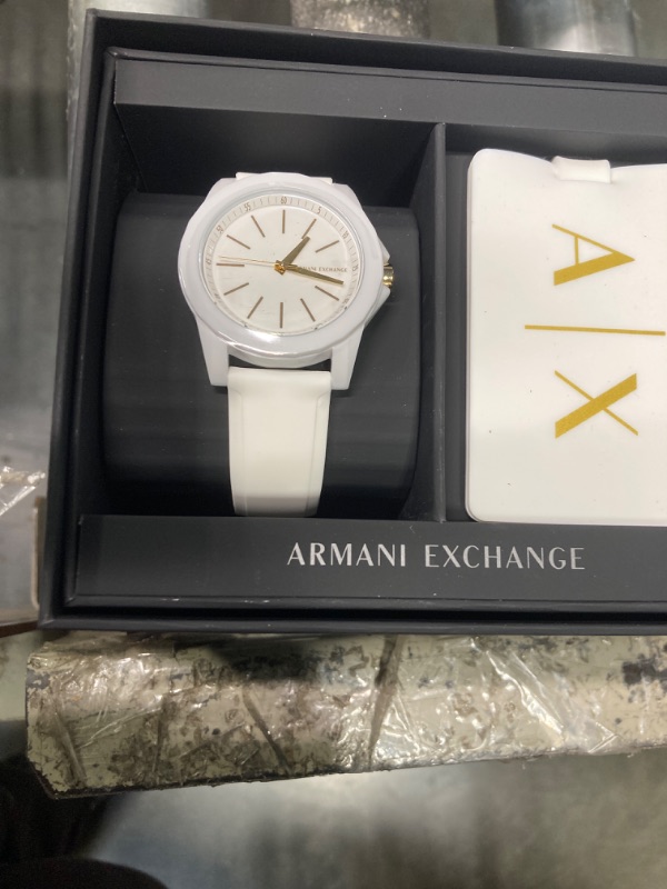 Photo 2 of 
Armani Exchange 
Lady Banks Quartz White Dial Ladies Watch Set