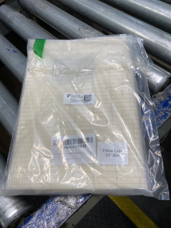Photo 1 of ***MISSING PARTS//NO RETURN***
Grounding Pillow Case King Conductive Grounding Pillowcase Silver Fiber Grounding Sheet with 15ft Grounding Cord Organic Cotton Improve Sleep Reduce Pain (20x36in) 1PCS
