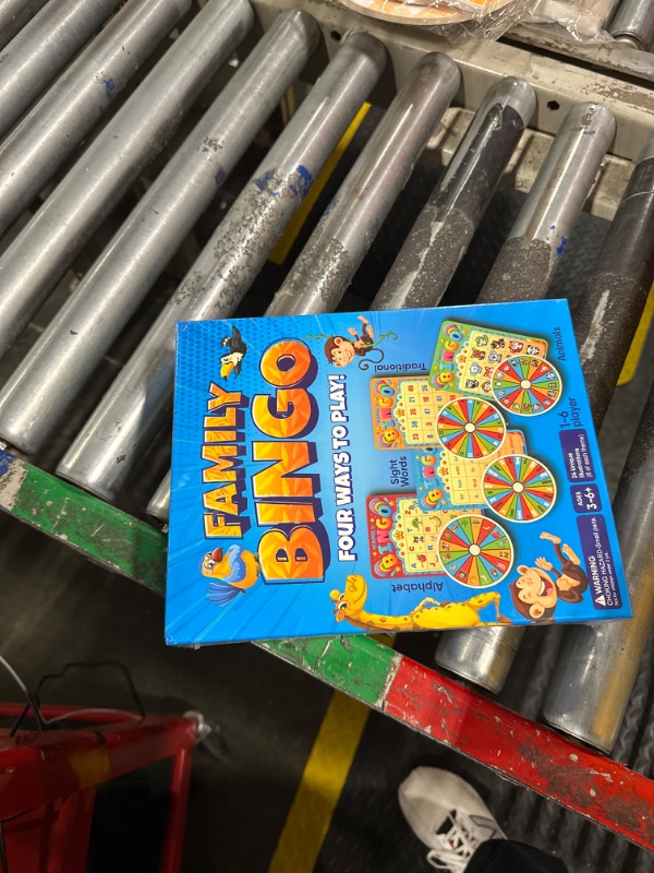 Photo 1 of Travofun Family Bingo Game - Four Ways to Play - Alphabet and Number,Sight Words and Animals Bingo Board Game for Kid - Bingo Games for Kids Ages 4-8