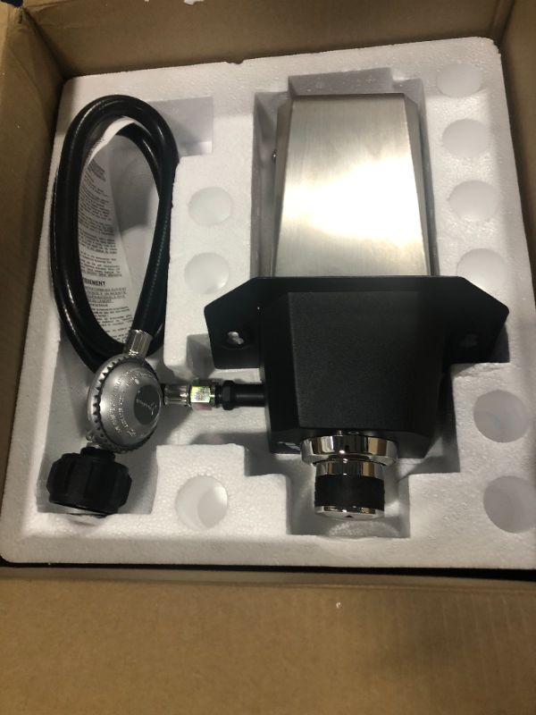 Photo 1 of ***USED***Utheer Gas Burner for Ooni Karu 16 Pizza Oven,Gas Burner Attachment Replace for Ooni, Accessories Gas Converter with Propane Connection Valve Hose, Replacement Parts for Pizza Oven Gas Burner